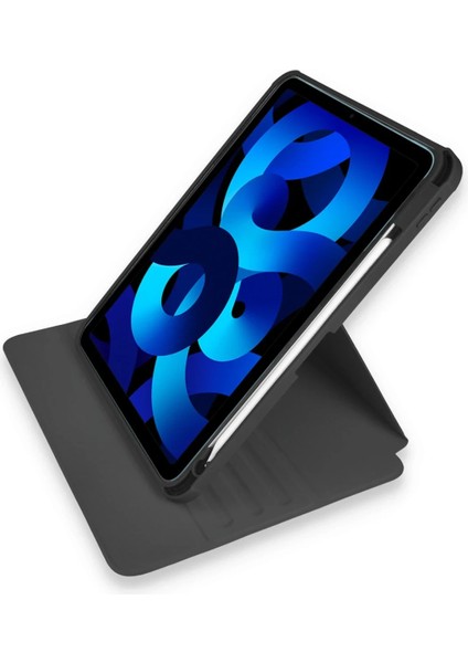 Ipad 10.2 (7.nesil) Kılıf Starling 360 Kalemlikli Tablet Kılıf - Siyah Drstr
