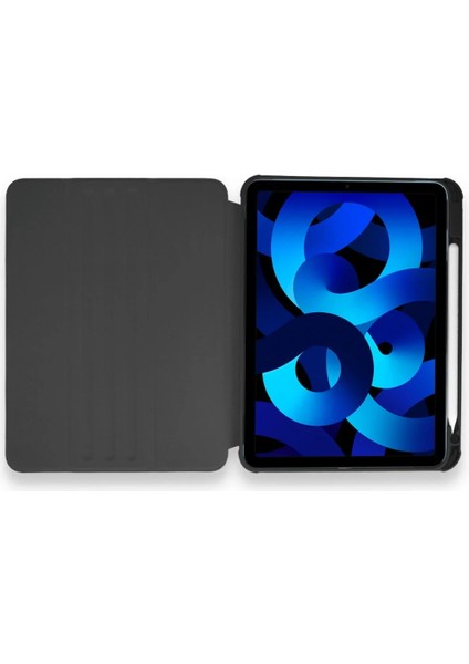 Ipad 10.2 (7.nesil) Kılıf Starling 360 Kalemlikli Tablet Kılıf - Siyah Drstr