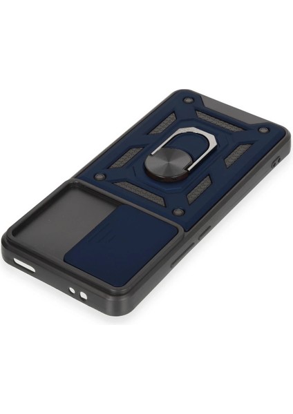 Xiaomi Mi 12T Pro Kılıf Pars Lens Yüzüklü Silikon - Lacivert Drstr fırsatları