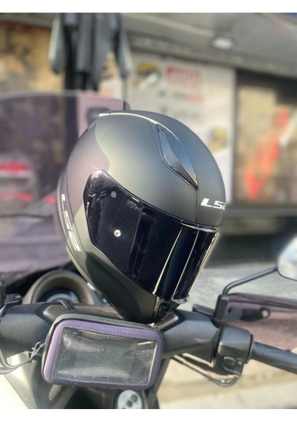 Rapıd Mat Siyah Kask - Siyah Vizör