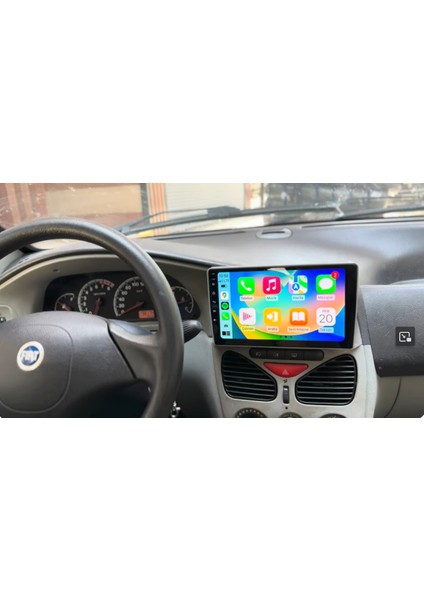 Fiat ALBEA(2002-2004) 9''android Gerçek 2+32 GB / 4 Çekirdek 1.6ghz / Wıfı 5.0ghz / Bt 5.4-Kablosuz Carplay-Ahd Hd Kameralı