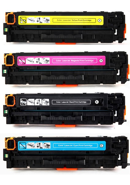 Hp Uyumlu 203A CF540-CF541-CF542-CF543 Sıfır Muadil Renkli Toner Takım