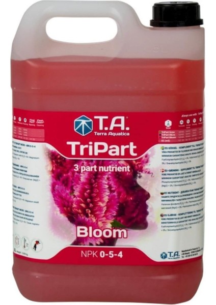 Terra Aquatica Tripart Bloom (Flora Bloom) 5 Litre Bitki Besini