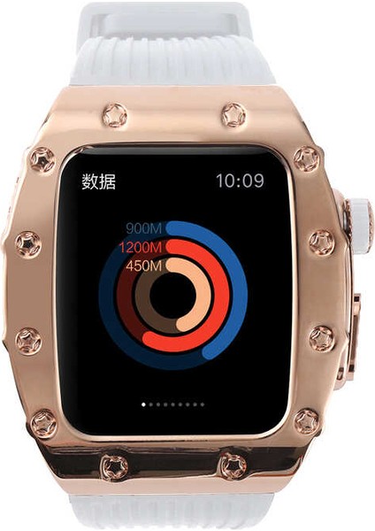 ​​​watch 7 45MM Uyumlu Krd-65 Kordon Mkst - Siyah-Gold fiyatları