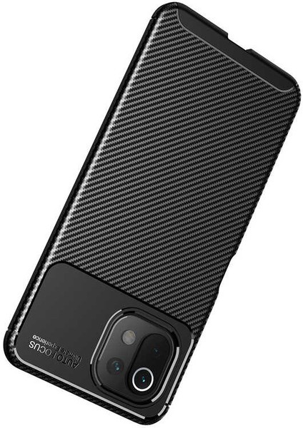 Xiaomi Mi 11 Lite Kılıf Mkst Negro Silikon Kapak-Siyah fırsatları