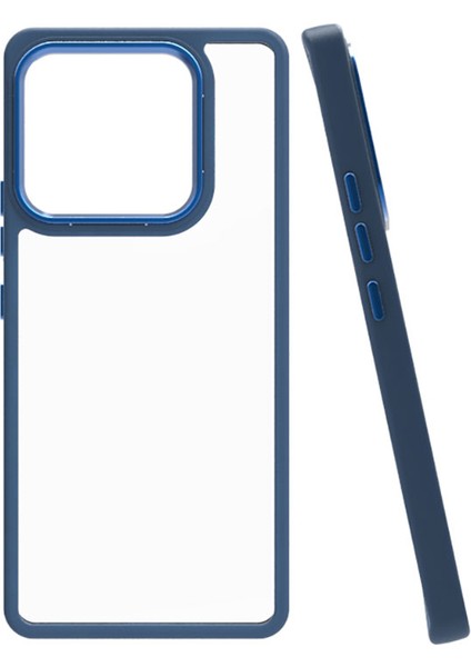 Xiaomi Mi 13 Pro Kılıf Mkst Flora Kapak-Lacivert