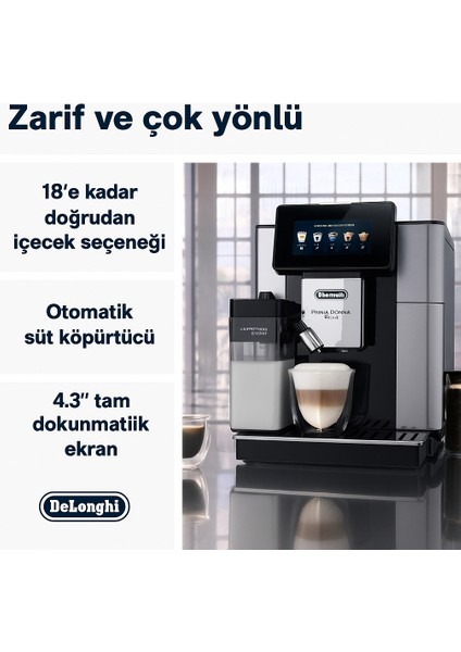 ECAM612.55.SB Primadonna Soul Kahve Makinesi fırsatları