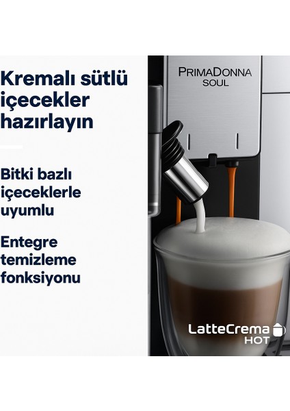 ECAM612.55.SB Primadonna Soul Kahve Makinesi