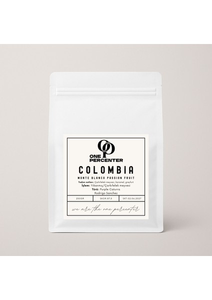 Colombıa Monte Blanco – Passıon Fruıt Infused