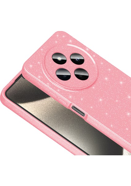 Redmi 14C 4g Kılıf Kamera Korumalı Simli Lüks Mkst Koton Kapak - Lila fırsatları