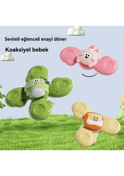 Banyo Döner Nonpon Hayvan Gyro Çocuk Eğitici Oyuncak (Yurt Dışından)