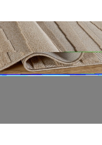 Iskandinav Frode Beige 100X200 cm Salon Mutfak Halısı Yolluk Salon Mutfak Halısı Yolluk Kilim modelleri