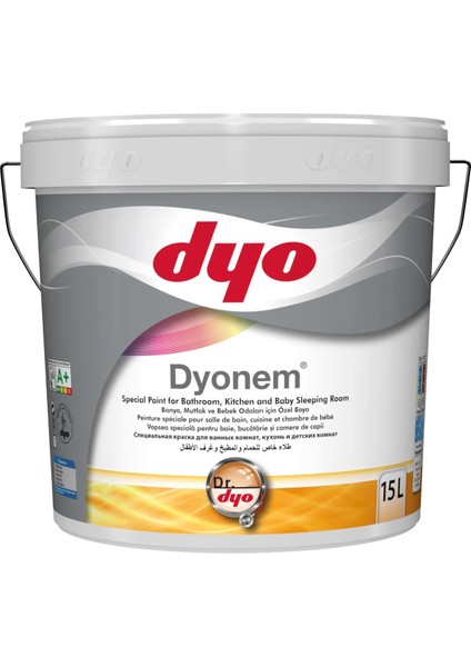 Dyonem Banyo Mutfak Bebek Odaları Için Özel Boya 15 Lt.