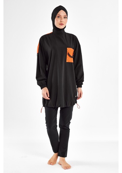 1201 Kalani Uzun Kollu Tesettür Mayo fiyatları