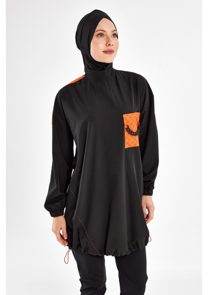 1201 Kalani Uzun Kollu Tesettür Mayo fırsatları