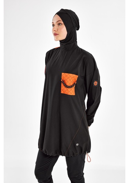 1201 Kalani Uzun Kollu Tesettür Mayo indirimleri