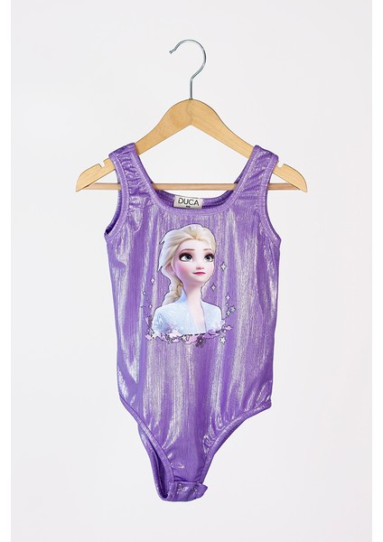 Parıltılı Askılı Çıtçıtlı Elsa Kız Body ve Kabarık Tütü Etek 2 Li Takım fırsatları
