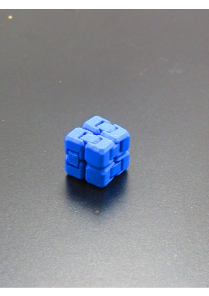Mini Boy Sonsuz Küp (4X2X1 Cm) – El Oyuncağı, Sessiz ve Taşınabilir Fidget Küpü