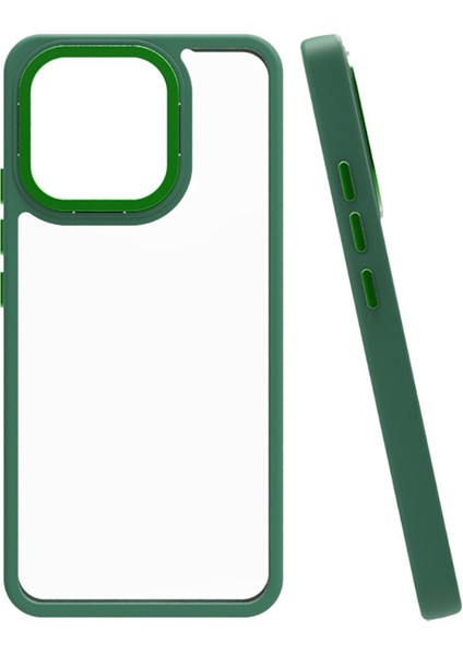 Xiaomi Mi 13 Kılıf Mkst Flora Kapak-Yeşil