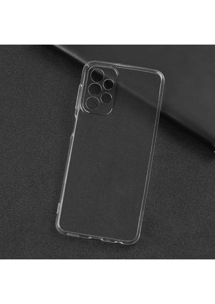 Galaxy A33 5g Kılıf Mkst Süper Silikon Kapak-Renksiz