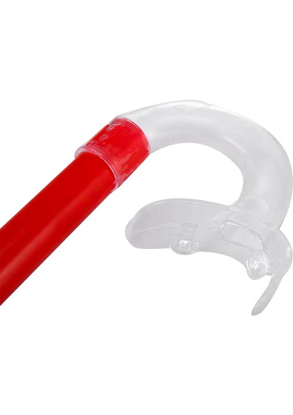 Oval Dalış Maskesi ve Şnorkel Seti Kırmızı (SMG-M25S80)