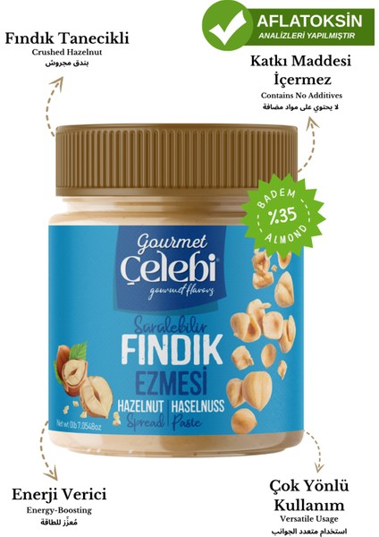 Sürülebilir Fındık Ezmesi