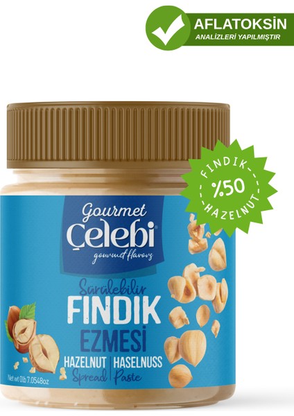 Sürülebilir Fındık Ezmesi