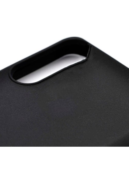 Galaxy A02 Kılıf Mkst Biye Silikon-Siyah fırsatları