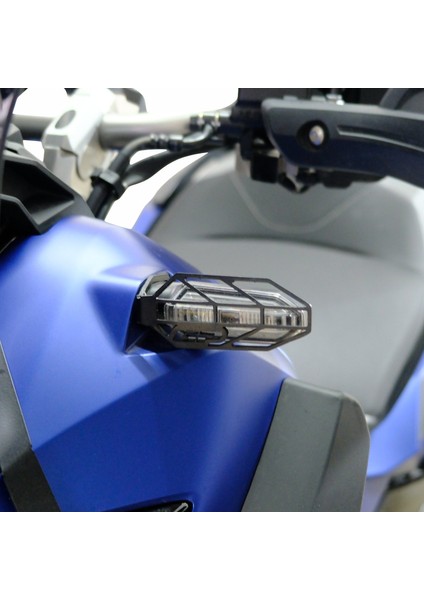 Honda Adv 350 2023-2025 Uyumlu Sinyal Koruma Siyah modelleri