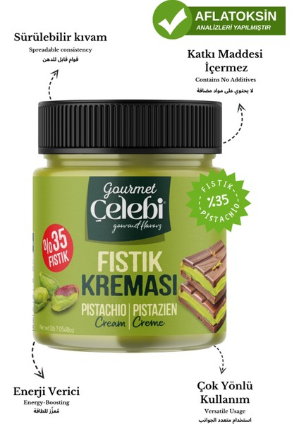 Antep Fıstık Kreması modelleri