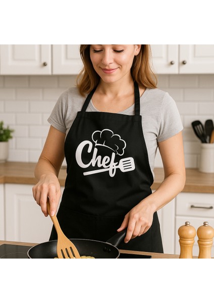 Mutfak Önlüğü Sıçramalara Dayanıklı Leke Tutmaz Yıkanabilir Chef Mutfak Önlüğü 55X65 cm fiyatları