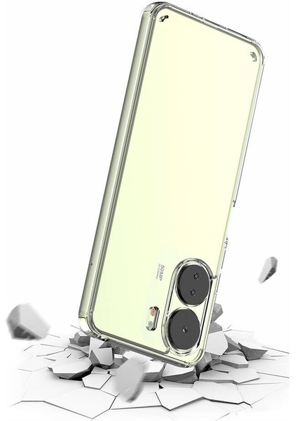 Xiaomi Poco C65 Kılıf Mkst Coss Kapak-Renksiz modelleri