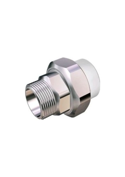 4105 Oynar Başlıklı Altı Köşe Dış Dişli Rakor PN25