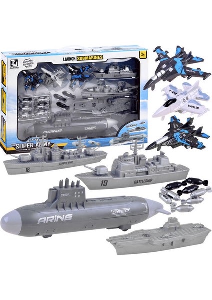 Kutulu Denizaltı Savaş Seti (KZL-T074)
