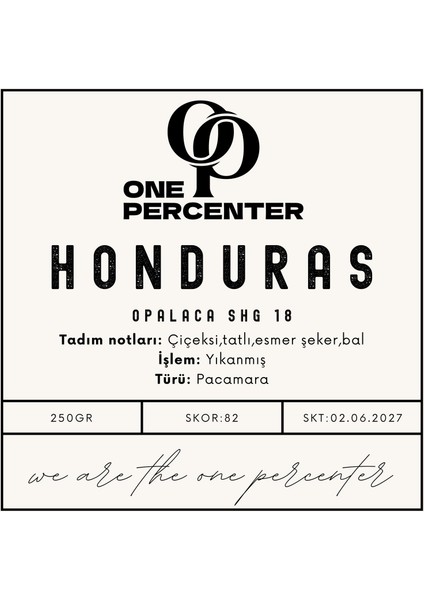Honduras Shg 18