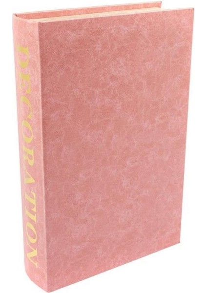 Pembe Decoration Kitap Kutu 33X22X7 cm