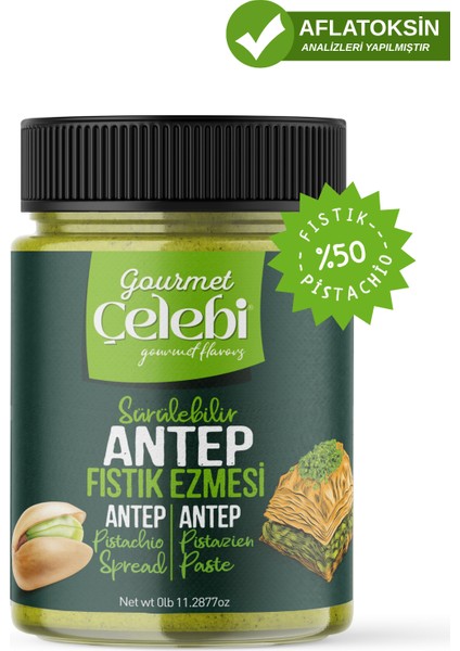 Sürülebilir Antep Fıstık Ezmesi