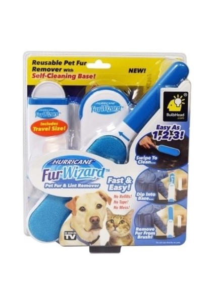 Furwizard Kedi Köpek Tüy Temizleme Aparatı | Hızlı ve Pratik Kullanım