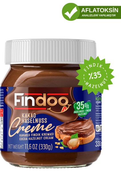 Findoo Kakaolu Fındık Kreması
