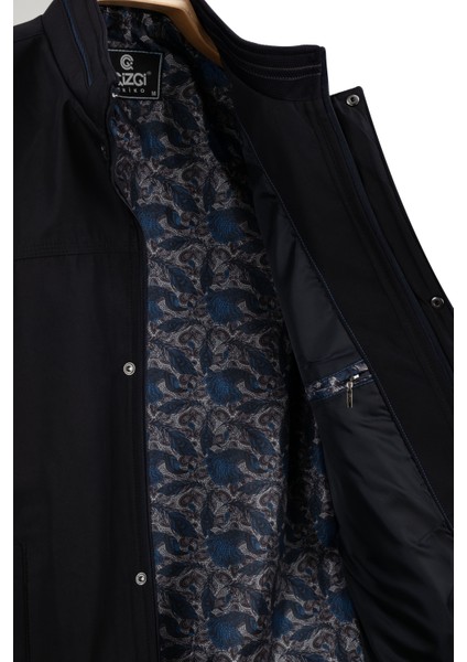 Erkek Dik Yaka Çift Cepli Astarlı Mevsimlik Mont - A00002 modelleri