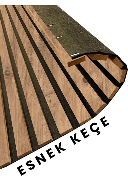 Mdf Ahşap Akustik Duvar Paneli - 100 x 275 cm - Atlantik Çam fiyatları
