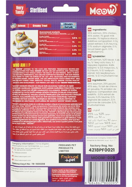 Somonlu Keçi Sütlü 12GR x 6'lı Sterilised Kedi Krema Ödülü fiyatları