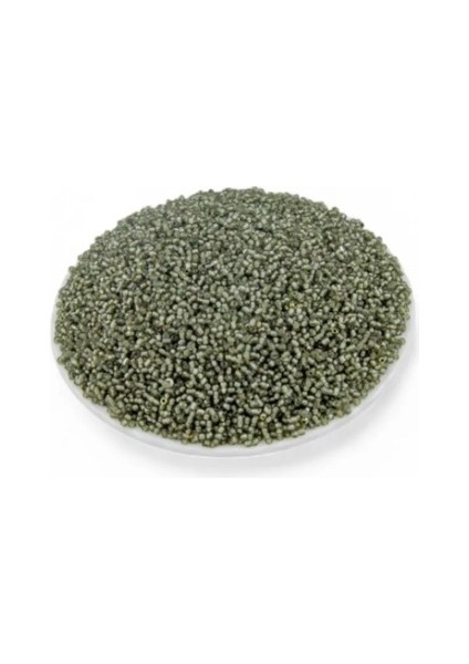 Kristal Yeşil (11/0) 2 mm Kum Boncuğu 100 gr