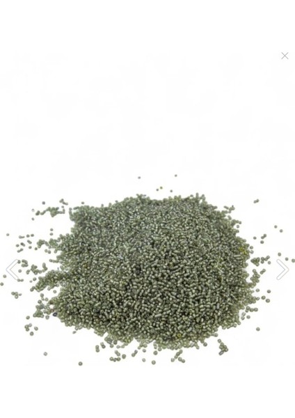 Kristal Yeşil (11/0) 2 mm Kum Boncuğu 100 gr