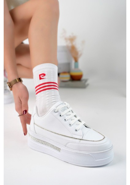 1165 Yüksek Taban Taşlı Sneakers Ayakkabı fiyatları