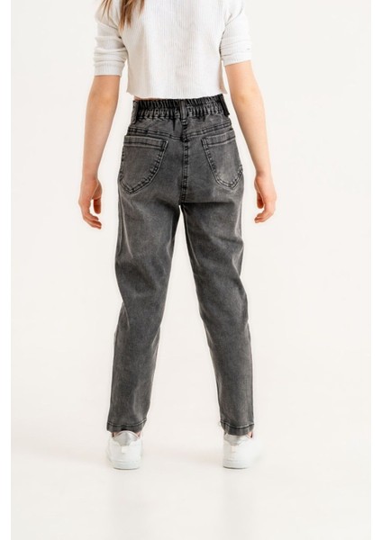 Kız Çocuk Kravat Aksesuarlı Kot Pantolon indirimleri