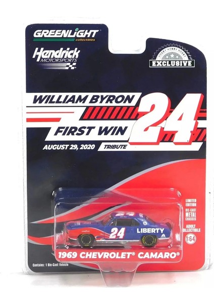 1/64 1969 Chevrolet Camaro - William Byron fiyatları
