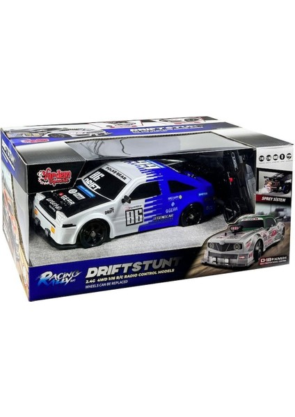 HB-SC16A07 Kumandalı 4x4 Drift Araba Işıklı ve Buharlı 1:16