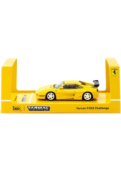 Tarmac Works x Ixo Models 1/64 Ferrari F355 Challenge Yellow