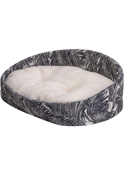 Şık siyah-beyaz köpek yatağı, rahat ve konforlu 70x55 cm yastık tasarımı fiyatları